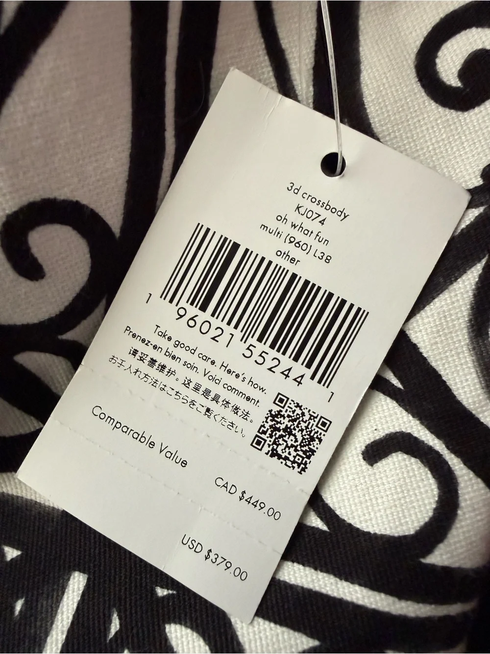 NWT Kate Spade Oh What Fun 3d Nutcracker Crossbody Bag